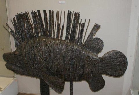 Декоративное изделие из металла Рыба